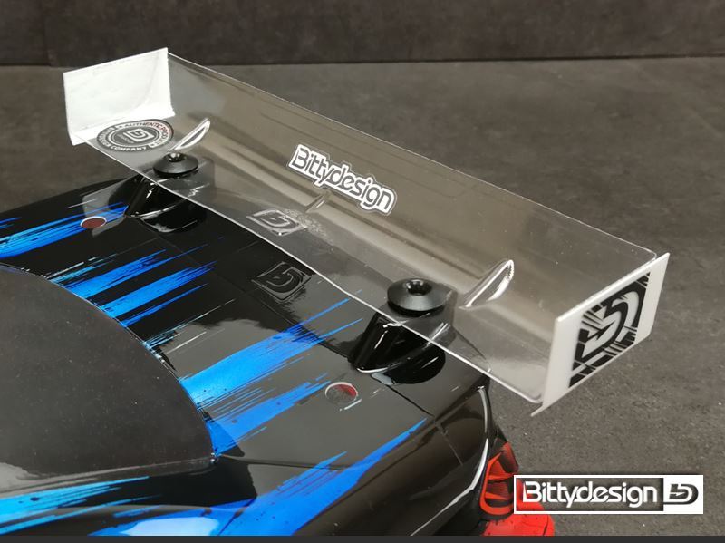 Bittydesign Rear Hard Wing 190mm - Stock spec BDRW