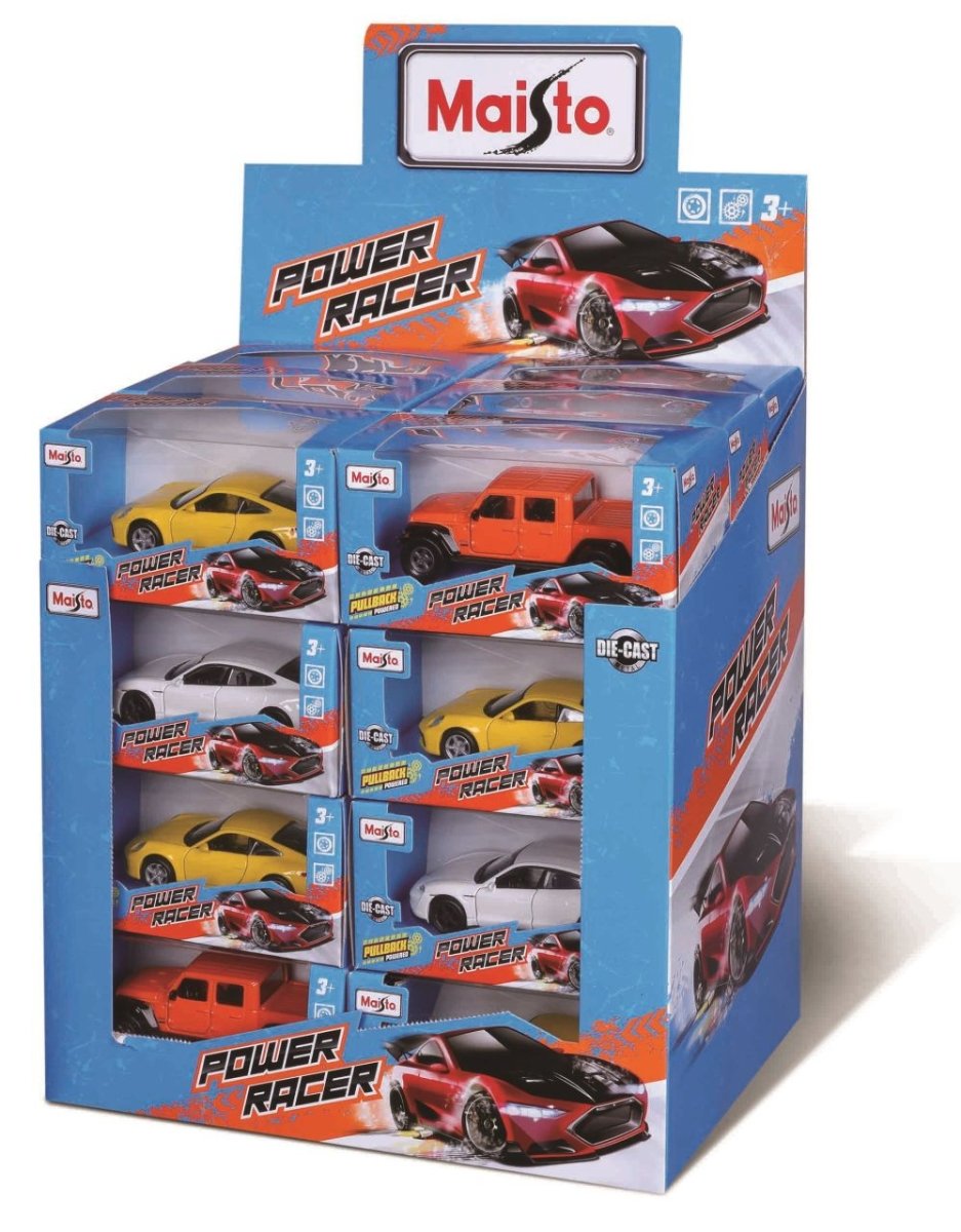 1/43 Rückzugautos ass. im 24er - Display - Maisto - HOBBYSPECTER – RC Modelle, Tuning & Zubehör