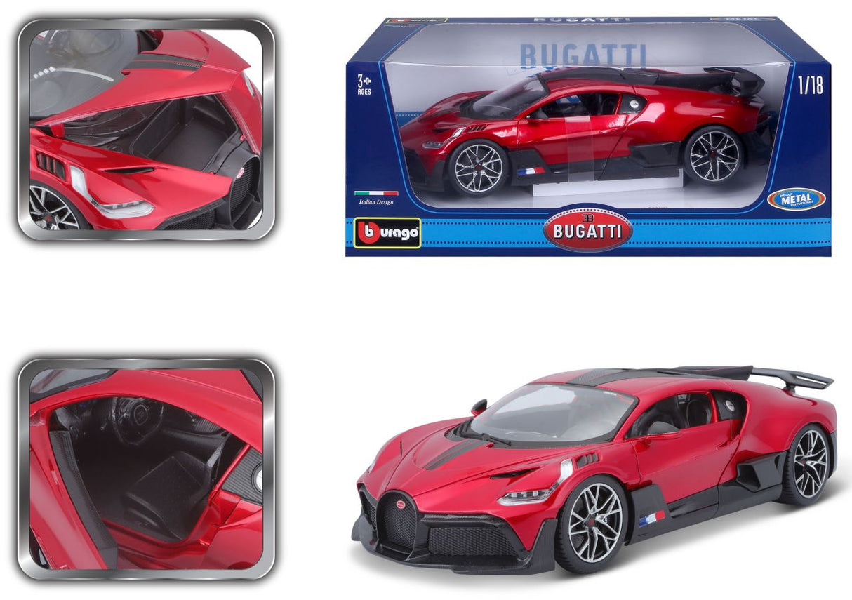 Bugatti Divo 1/18 rot - RCXX - RC Racing Shop | RC Models | Tuning & Spare Parts for Professionals