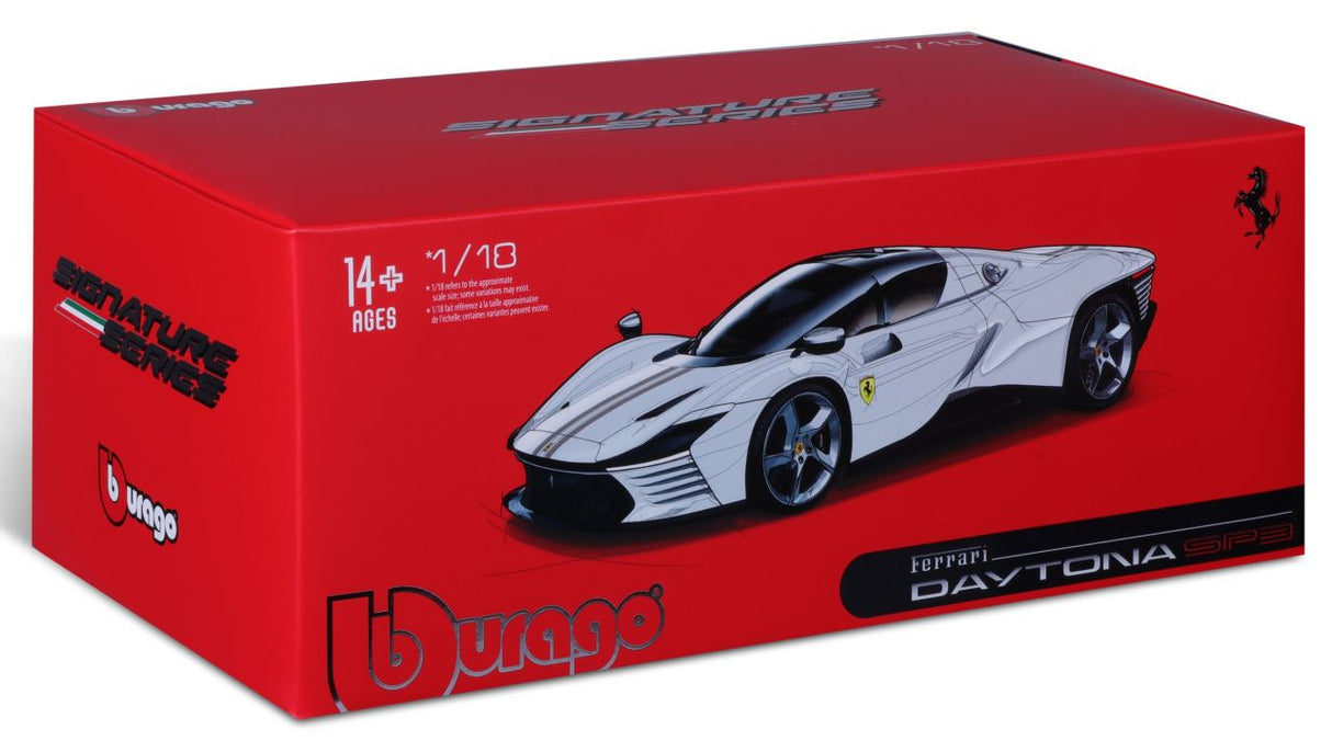 Ferrari Signature Daytona SP3 1/18 weiss - RCXX - RC Racing Shop | RC Models | Tuning & Spare Parts for Professionals