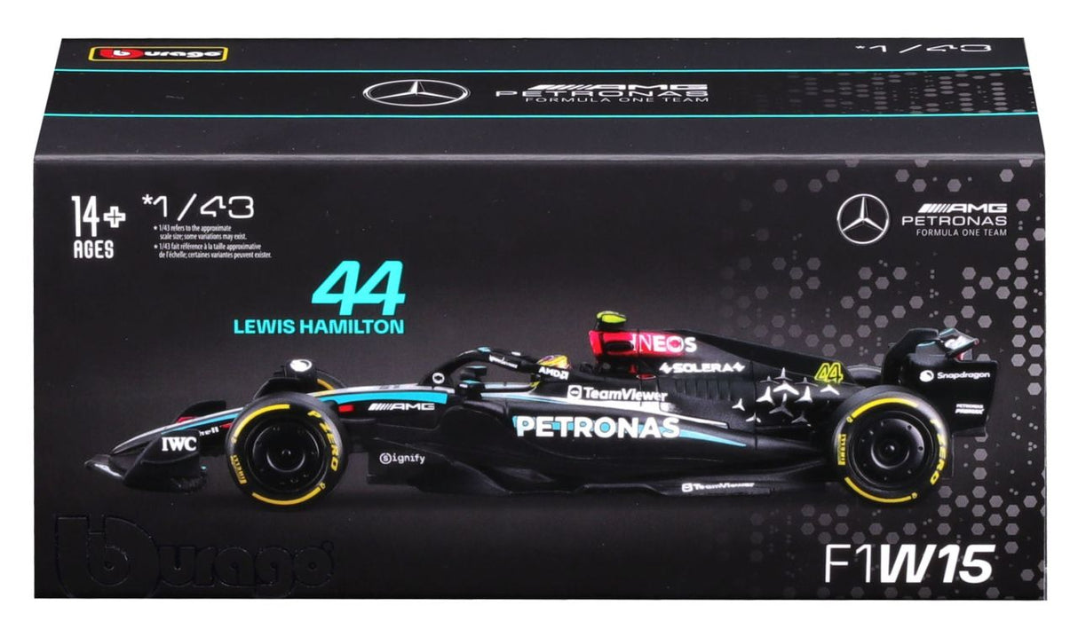 Mercedes-AMG F1 W15 1/43 Hamilton 2024 - RCXX - RC Racing Shop | RC Models | Tuning & Spare Parts for Professionals