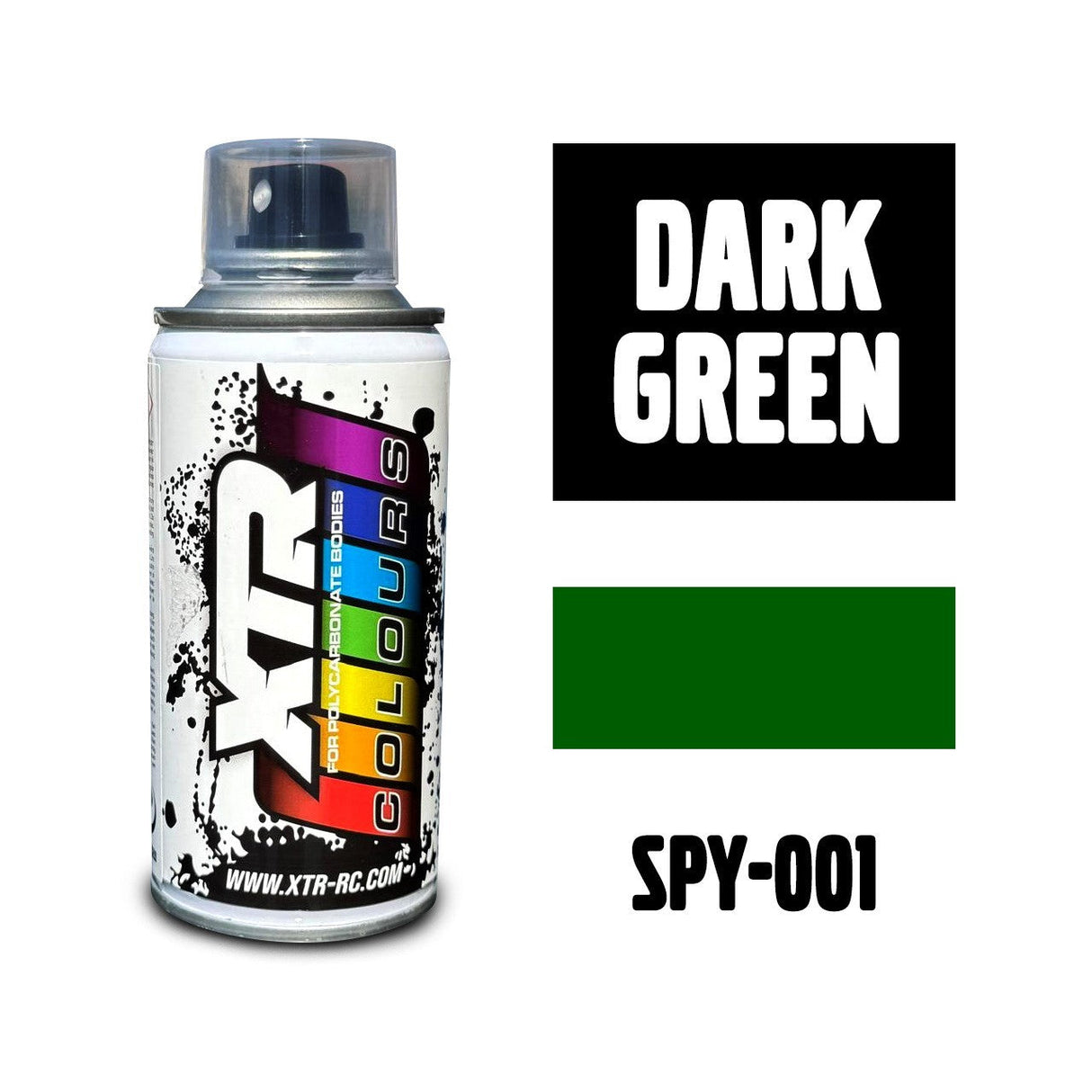 150ml XTR Colours Lexan Spray