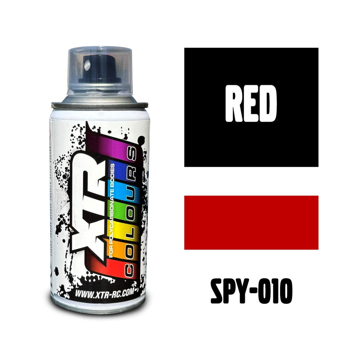 150ml XTR Colours Lexan Spray
