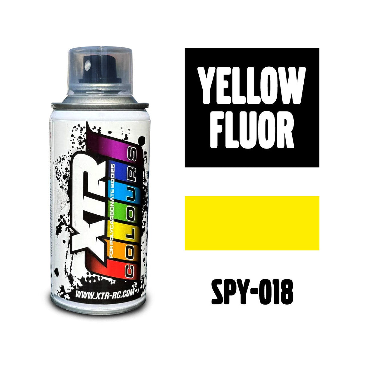 150ml XTR Colours Lexan Spray