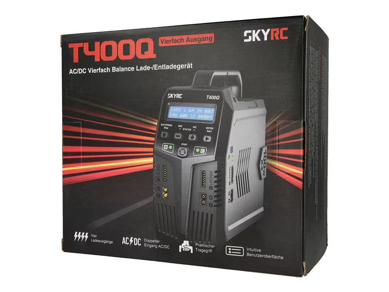 SKYRC T400Q AC/DC Quad Balance Charger / Discharger