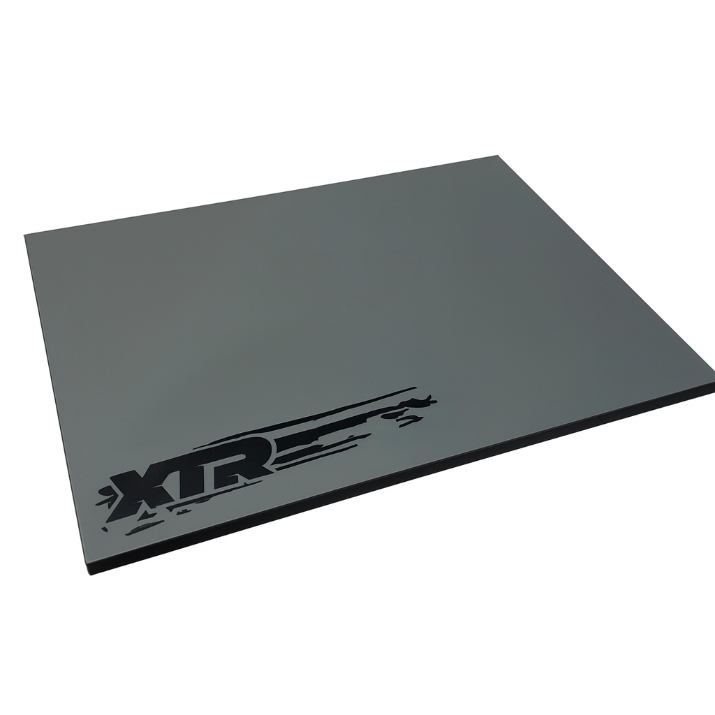 XTR Setup Board für 1/10 & 1/12 On-Road – Anthrazit (29 × 39 cm)