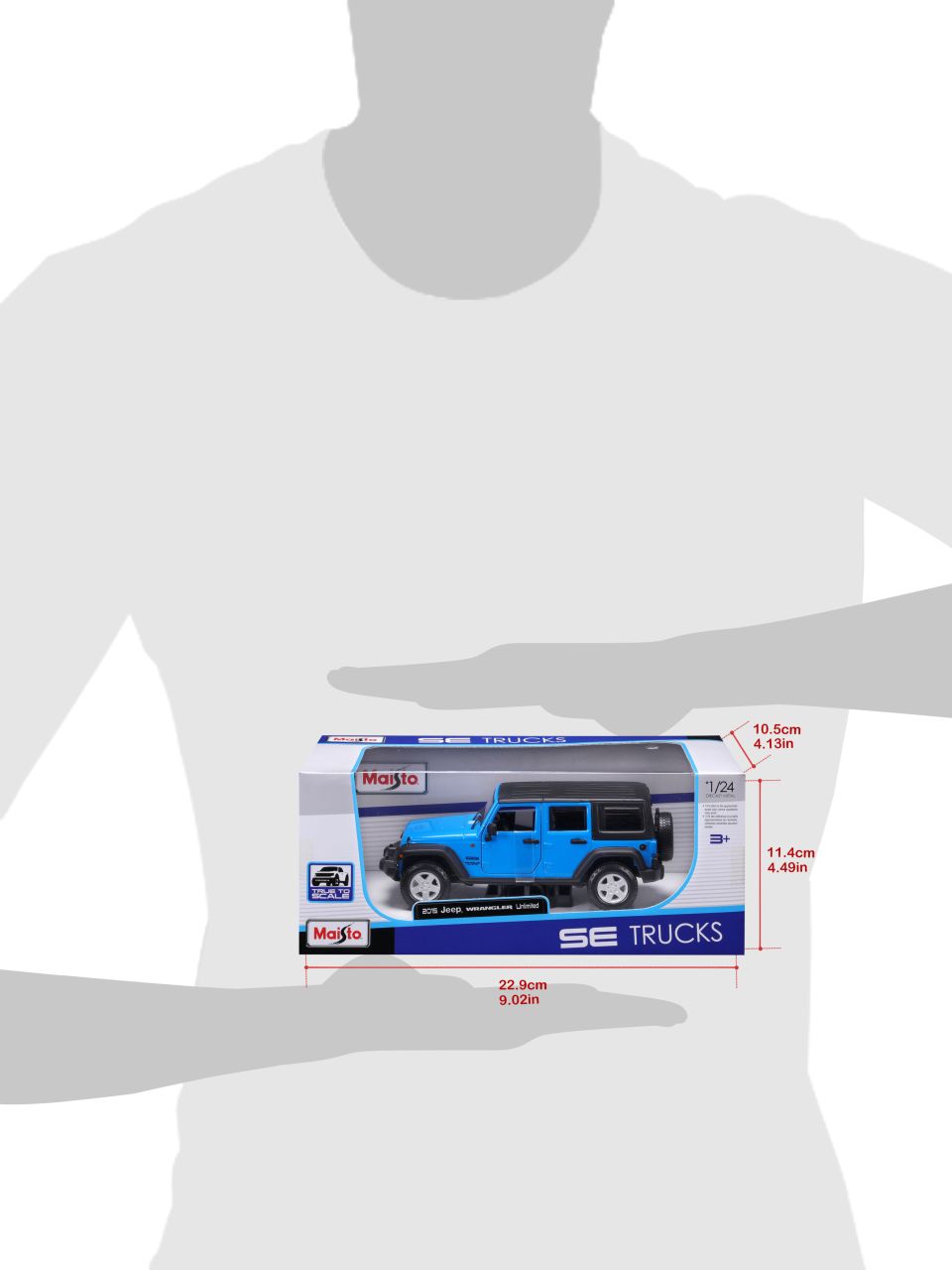 Jeep Wrangler Unlimited 2015 1/24 blau - RCXX - RC Racing Shop | RC Models | Tuning & Spare Parts for Professionals