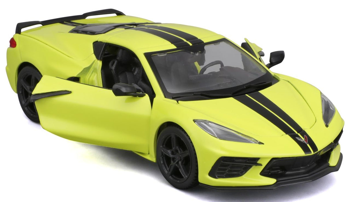 Chevrolet Corvette Stingray Coupe 2020 gelb 1/24 - RCXX - RC Racing Shop | RC Models | Tuning & Spare Parts for Professionals