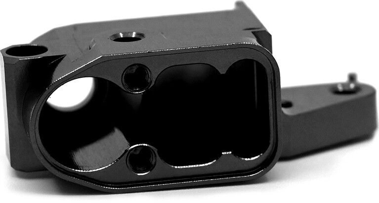 Awesomatix Dämpfergehäuse Links (1) - AM242L-D4 - RCXX - RC Racing Shop | RC Models | Tuning & Spare Parts for Professionals