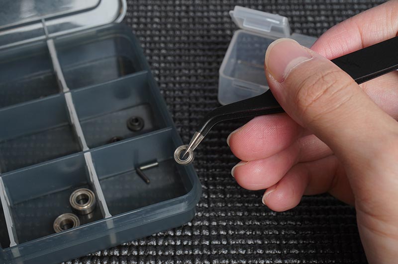 Koswork Bent Tweezers 1.5 mm Thick Version – Präzisionspinzette für Kleinteile