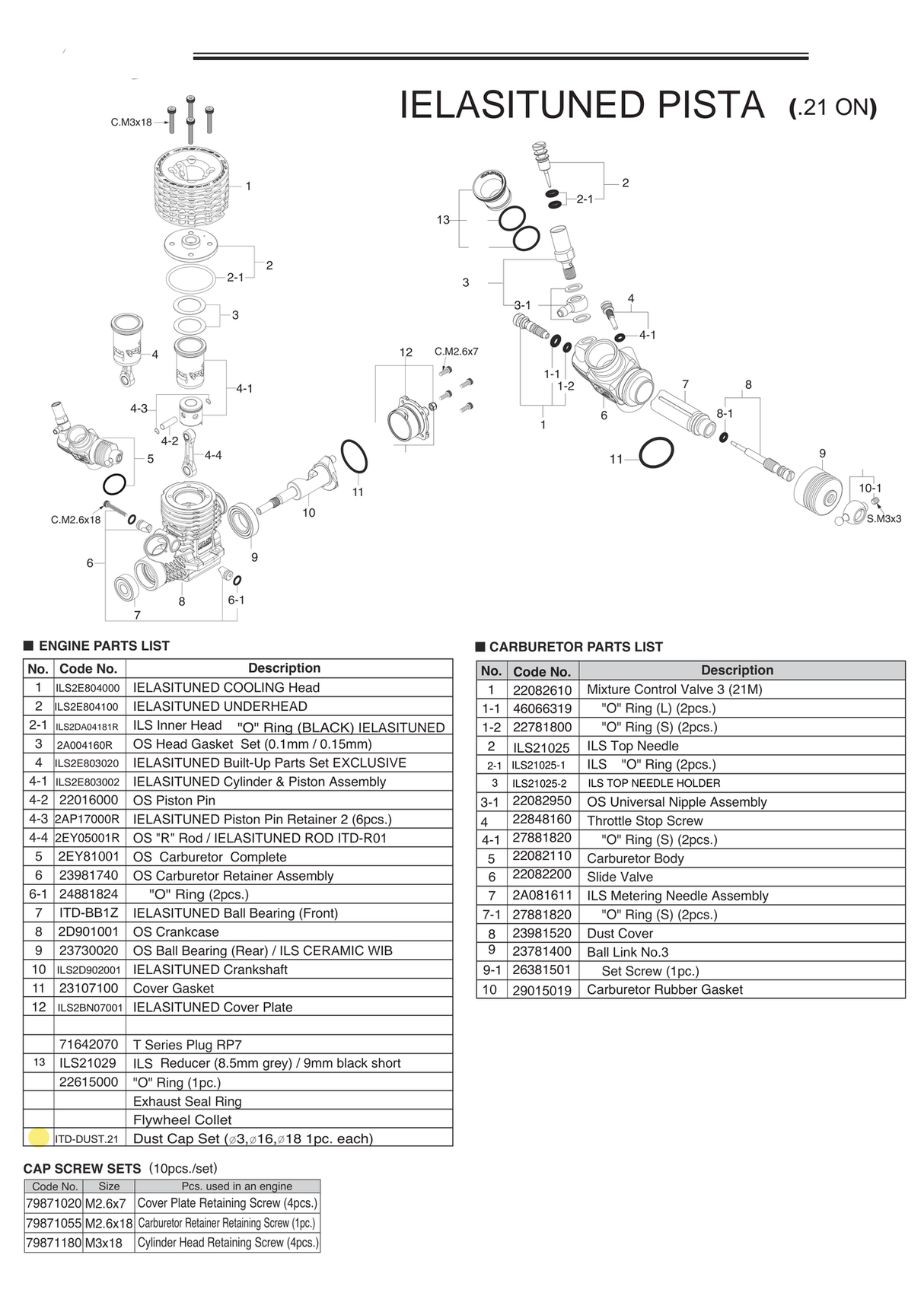 IELASITUNED "PISTA" TEAM EDITION ONROAD .21
