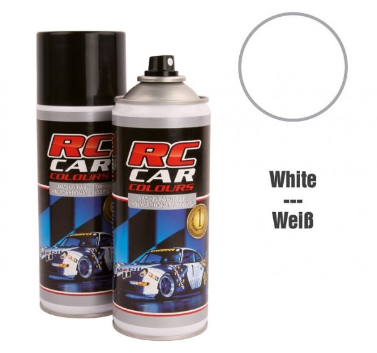 Ghiant RC Car Colours WHITE 710 Lexan Colour Spray 150ml - PRC00710 - RCXX - rc racing for professionals
