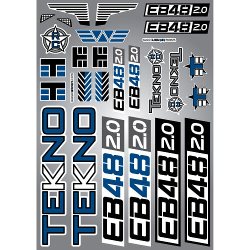 Tekno Decal Sheet (EB48 2.0) - TKR9246
