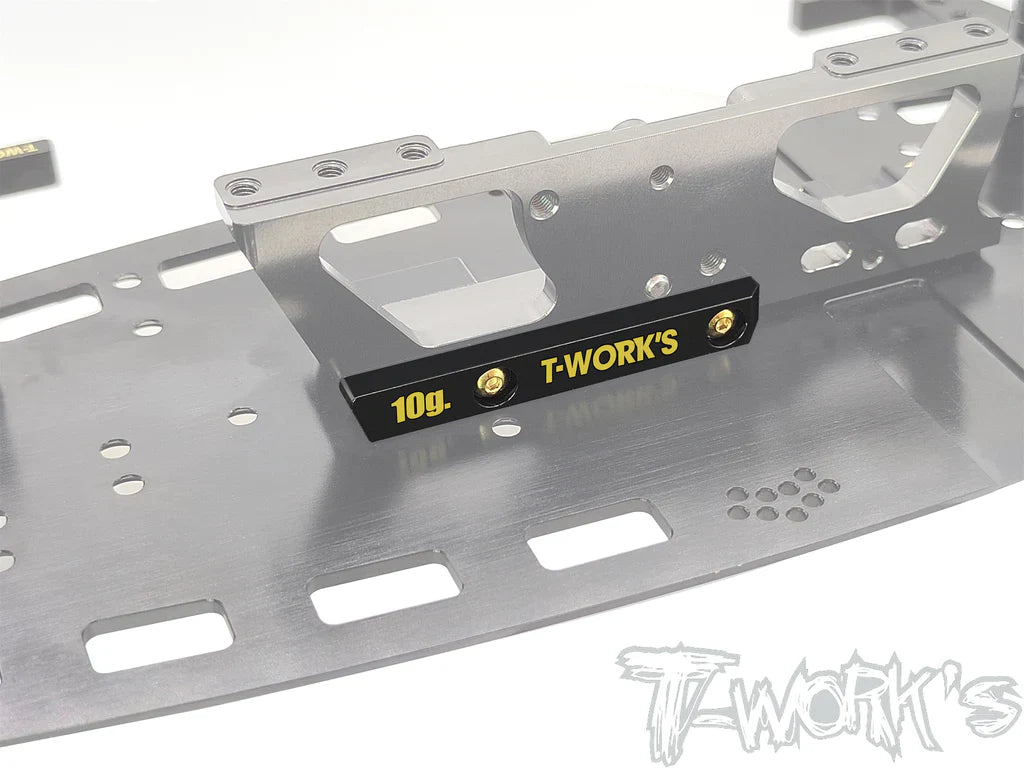 T-Works TE-A800R-A Brass Motor Mount Weights Set 7+7.5+10g for Awesomatix A800R - RCXX - rc racing for professionals