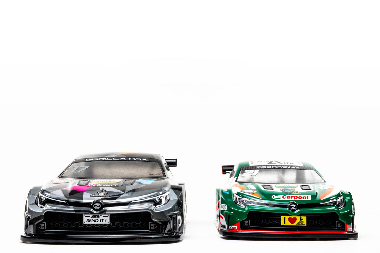 ZooRacing GORILLA MINI 1/10 M-Chassis Body | WB210 / WB225 | 0.5/0.7/1.0mm - ZR-0021