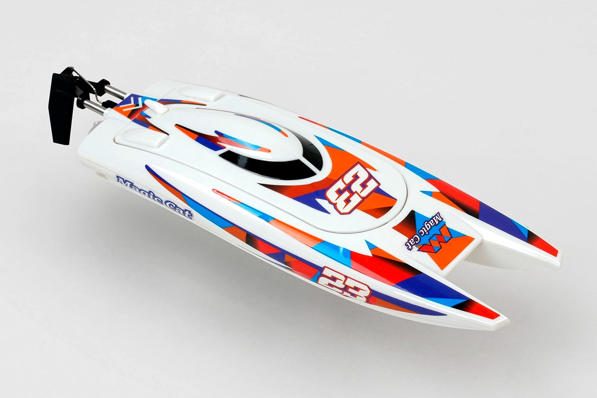 JOYSWAY Magic Cat V6 Catamaran Micro RC Speed Boat RTR – 4ST308108V6