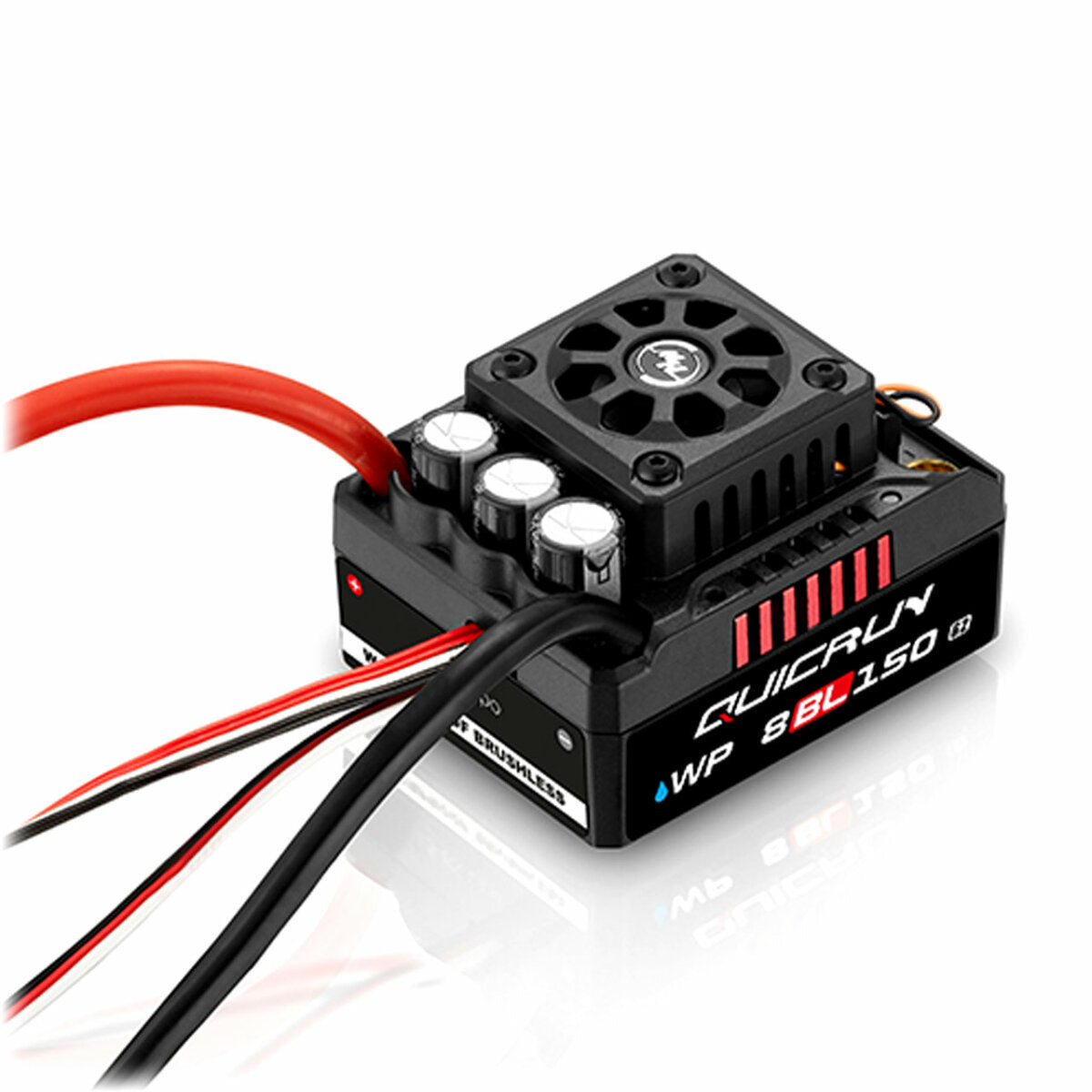 Hobbywing QuicRun WP 8BL150 G2 Sensorless ESC 3-6S Car 1/8 - HW30109003 - RCXX - RC Racing Shop | RC Models | Tuning & Spare Parts for Professionals