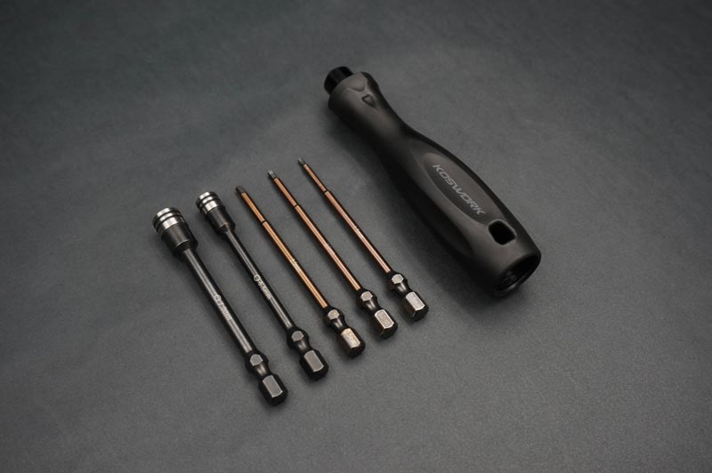 Koswork 1/4″ Drive Hex & Nut Driver Set – Light Tri Handle
