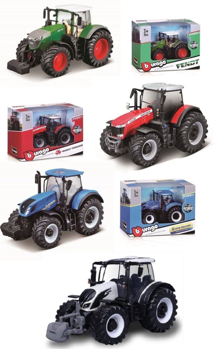 Traktoren 12cm assortiert - Bburago - HOBBYSPECTER – RC Modelle, Tuning & Zubehör