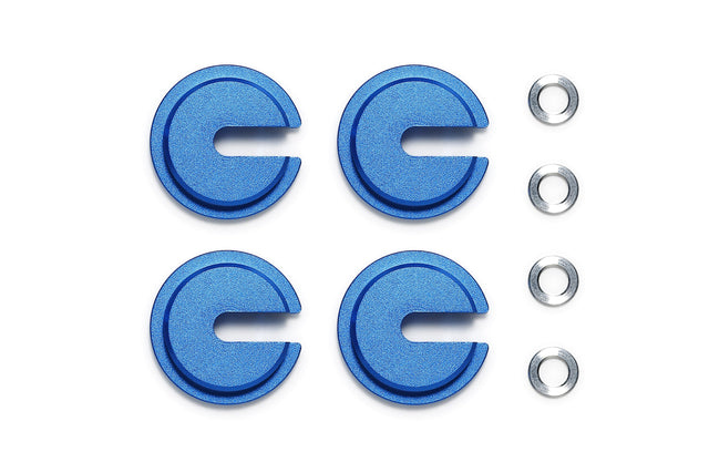 Tamiya Lo-Mount Aluminum Retainers for Large Dia. Springs (4) - RCXX - RC Racing Shop | RC Models | Tuning & Spare Parts for Professionals