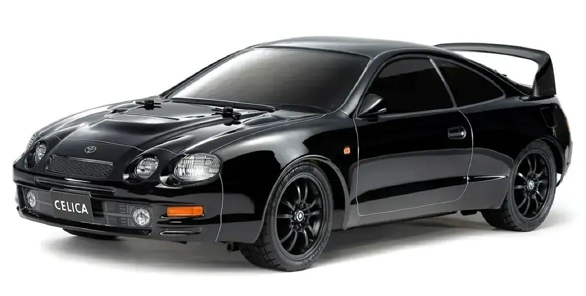 Tamiya Toyota Celica GT-Four (Black Painted) TT-02 - 47510 - RCXX - RC Racing Shop | RC Models | Tuning & Spare Parts for Professionals