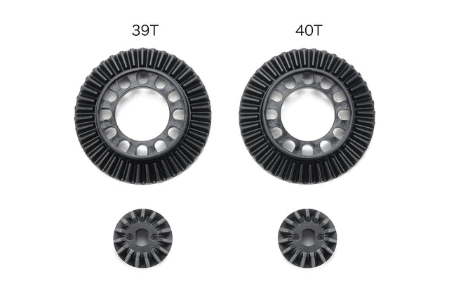 Tamiya Ring Gear Set (39 40T) Dir. Coup. XV-02  TT-02 - 51704 - RCXX - RC Racing Shop | RC Models | Tuning & Spare Parts for Professionals
