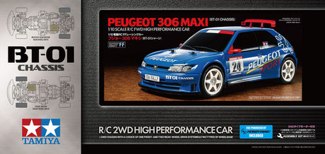 Tamiya Peugeot 306 Maxi (BT-01) - 58746 - RCXX - RC Racing Shop | RC Models | Tuning & Spare Parts for Professionals