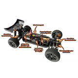 DF-Models SpeedRacer 5 Buggy Brushless RTR - 17.3165 - RCXX - RC Racing Shop | RC Models | Tuning & Spare Parts for Professionals