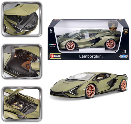 Lamborghini Sian FKP 37 1/18 grün - RCXX - RC Racing Shop | RC Models | Tuning & Spare Parts for Professionals