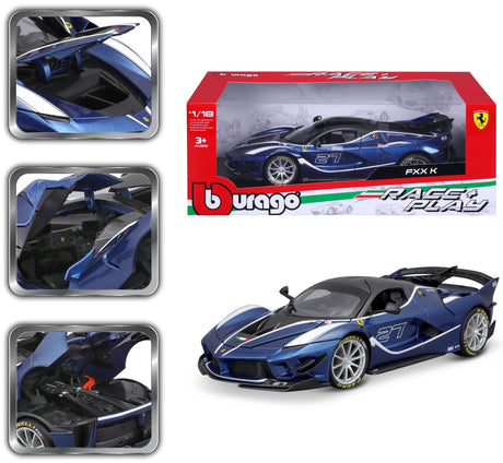 Ferrari R&P FXX-K EVO 1/18 blau - RCXX - RC Racing Shop | RC Models | Tuning & Spare Parts for Professionals