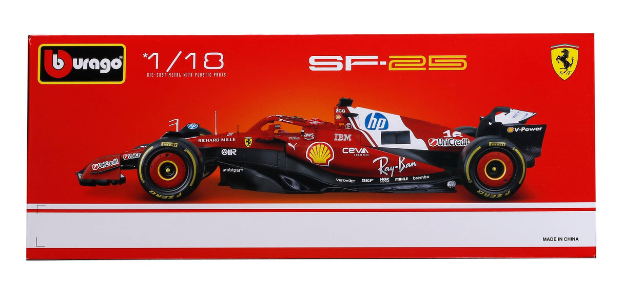 Ferrari F1 SF-25 1/18 Leclerc 2025