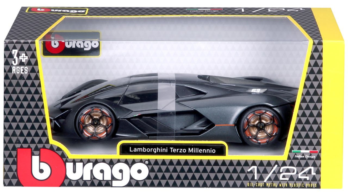 Lamborghini Terzo Milennio 1/24 grau - RCXX - RC Racing Shop | RC Models | Tuning & Spare Parts for Professionals