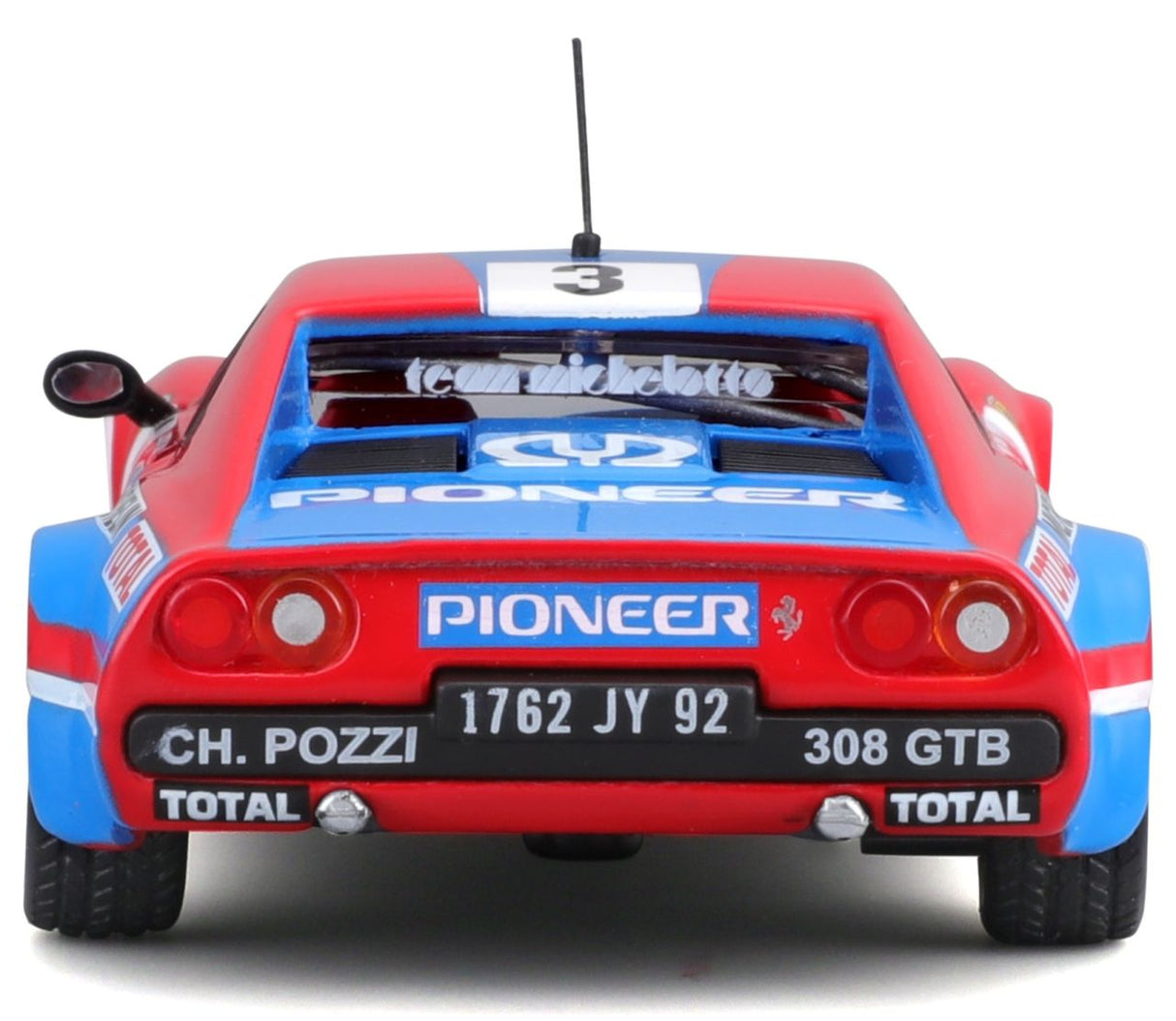 Ferrari Racing 308 GTB 1982 1/43 rot - RCXX - RC Racing Shop | RC Models | Tuning & Spare Parts for Professionals