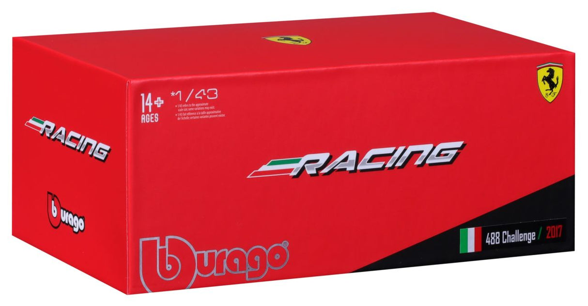 Ferrari Racing 488 Challenge 1/43 gelb - RCXX - RC Racing Shop | RC Models | Tuning & Spare Parts for Professionals