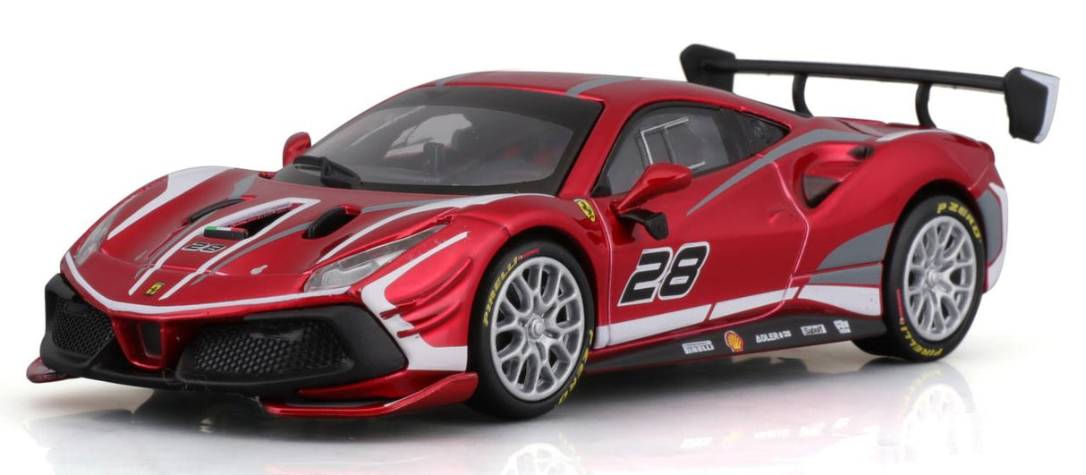 Ferrari Racing 488 Challenge Evo 2020 1/43 rot - RCXX - RC Racing Shop | RC Models | Tuning & Spare Parts for Professionals
