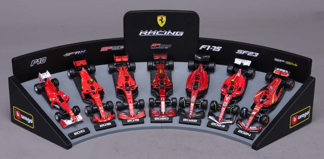 F1 7er-Set Displaykurve Ferrari 1/43 - RCXX - RC Racing Shop | RC Models | Tuning & Spare Parts for Professionals