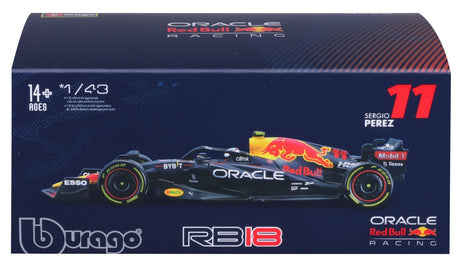Red Bull F1 RB18 1/43 Perez 2022 - RCXX - RC Racing Shop | RC Models | Tuning & Spare Parts for Professionals