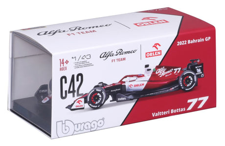 Alfa Romeo F1 Team Orlen C42 1/43 Bottas 2022 - RCXX - RC Racing Shop | RC Models | Tuning & Spare Parts for Professionals