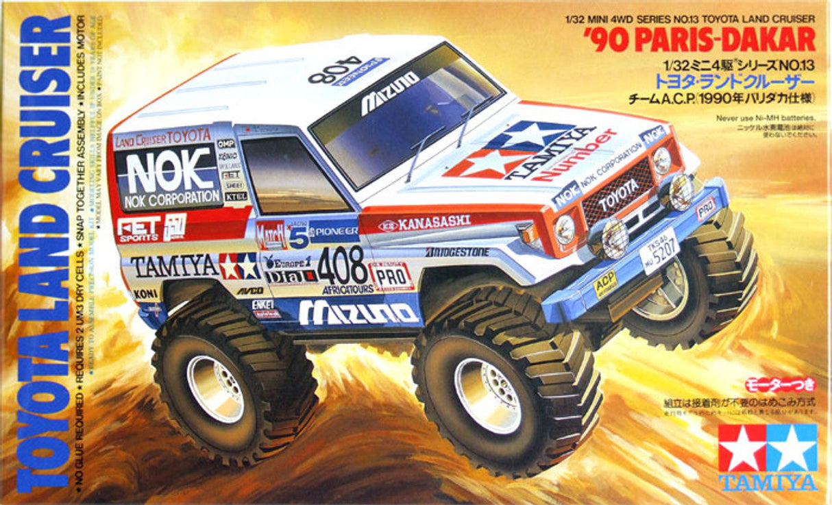 Tamiya Toyota Land Cruiser90 Paris-Dakar - 19013 - RCXX - RC Racing Shop | RC Models | Tuning & Spare Parts for Professionals
