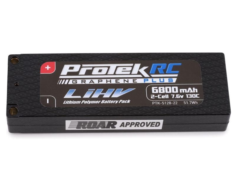 2S 130C Low IR Si-Graphene HV LCG LiPo Batterie ProTek RC (7.6V, 6800mAh, 139x47x23mm, 287g)