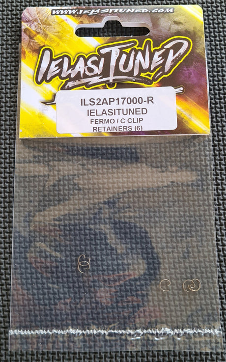 Ielasi Kolbenbolzensicherungs C-Clip (6 pcs) - ILS-2AP17000-R - RCXX - RC Racing Shop | RC Models | Tuning & Spare Parts for Professionals