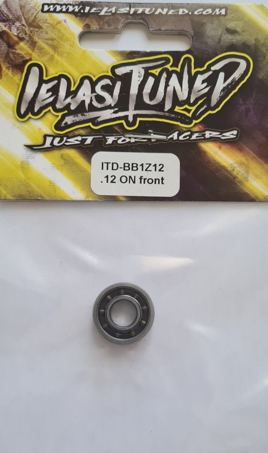 Ielasi Front ball bearing steel .12 On - ITD-BB1Z12 - RCXX - RC Racing Shop | RC Models | Tuning & Spare Parts for Professionals
