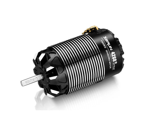 Hobbywing XeRun 4268SD 2800KV G3 Motor - Onroad - Black - RCXX - rc racing for professionals