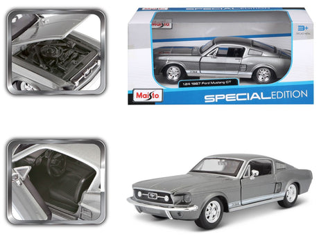 Ford Mustang GT 1967 grau 1/24 - RCXX - RC Racing Shop | RC Models | Tuning & Spare Parts for Professionals