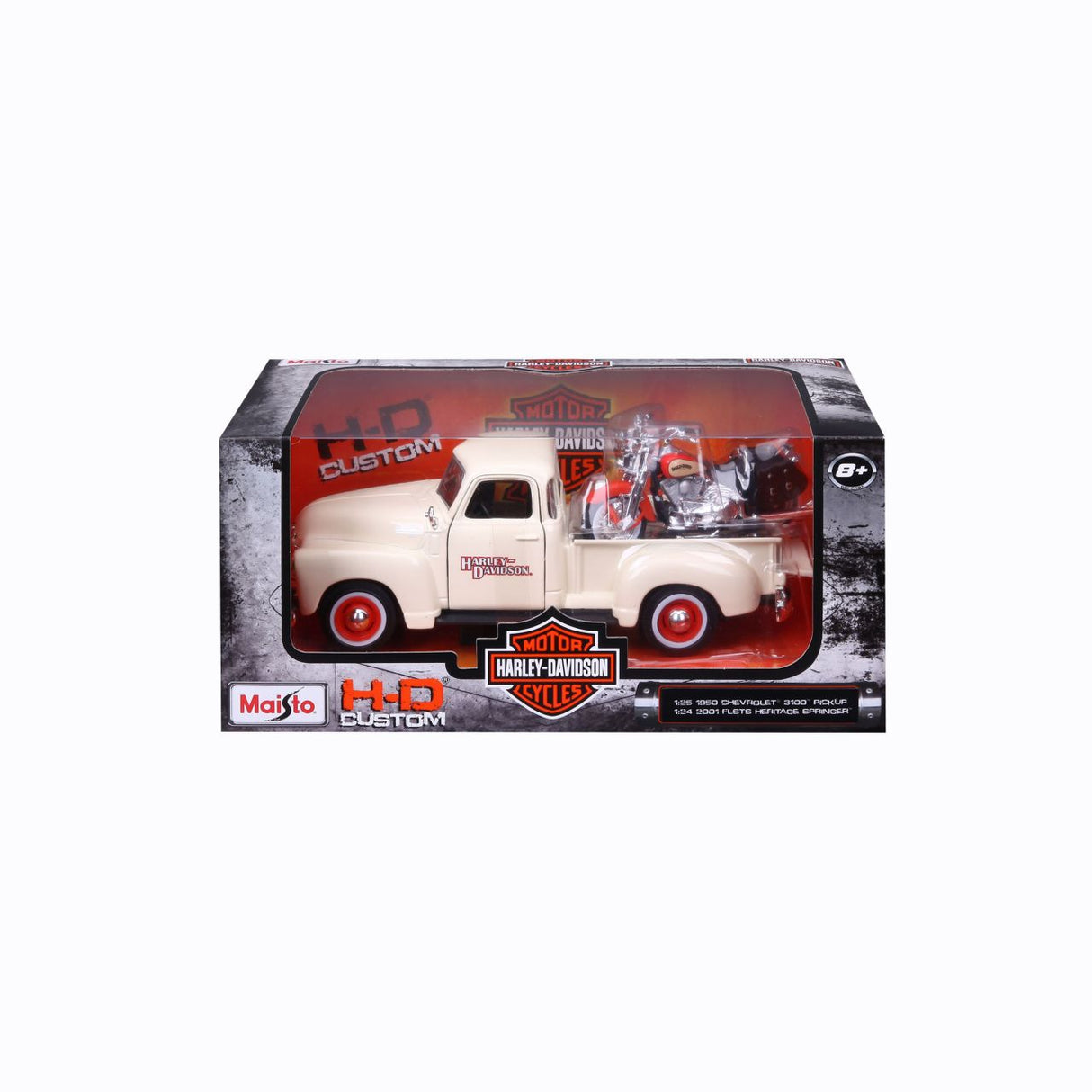 Chevrolet 3100 Pick-Up Harley Davidson 1/24 beige - RCXX - RC Racing Shop | RC Models | Tuning & Spare Parts for Professionals