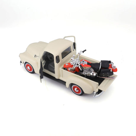 Chevrolet 3100 Pick-Up Harley Davidson 1/24 beige - RCXX - RC Racing Shop | RC Models | Tuning & Spare Parts for Professionals
