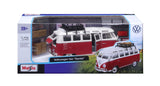 VW-Bus Samba T1 mit Dachträger und Gepäck 1/24 rot - RCXX - RC Racing Shop | RC Models | Tuning & Spare Parts for Professionals