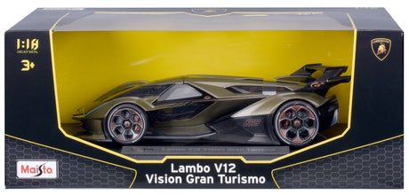 Lamborghini V12 Vision Gran Tourismo 1/18 grün - RCXX - RC Racing Shop | RC Models | Tuning & Spare Parts for Professionals