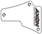 Axon ALU LOWER SUS ARM PLATE (1) 3C-011-001 - RCXX - rc racing for professionals