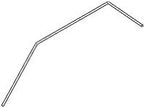 Axon AXON ANTI ROLL BAR TC10/3 F&R 1.2mm (1) 3C-014-002 - RCXX - rc racing for professionals
